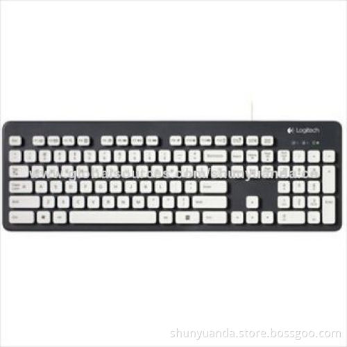 Fashion Slim Keyboard, 103 Keys, Key life 5,000,000 Times, Waterproof Design